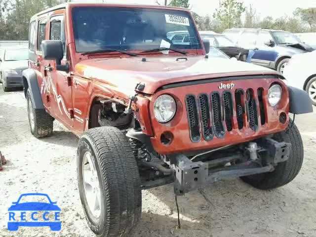 2014 JEEP WRANGLER U 1C4BJWDGXEL237732 image 0