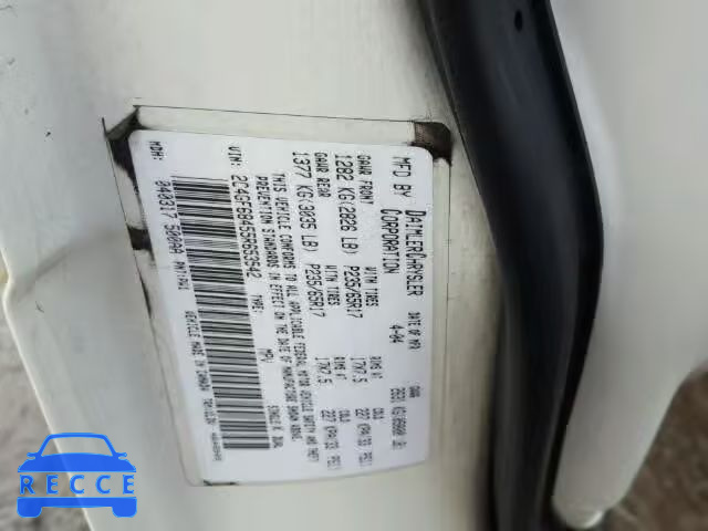 2005 CHRYSLER PACIFICA T 2C4GF68455R653542 image 9