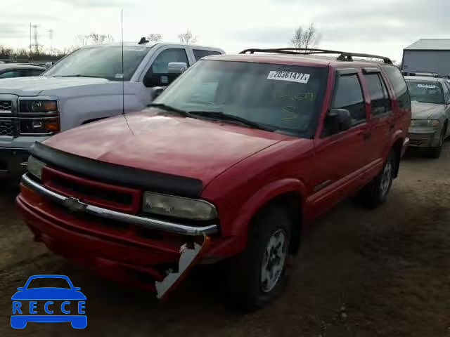 2004 CHEVROLET BLAZER 1GNDT13X44K129397 image 1