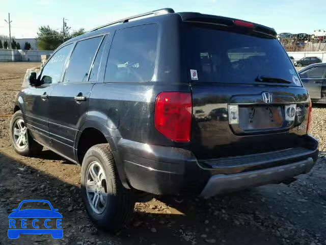 2004 HONDA PILOT EXL 2HKYF18664H610722 image 2