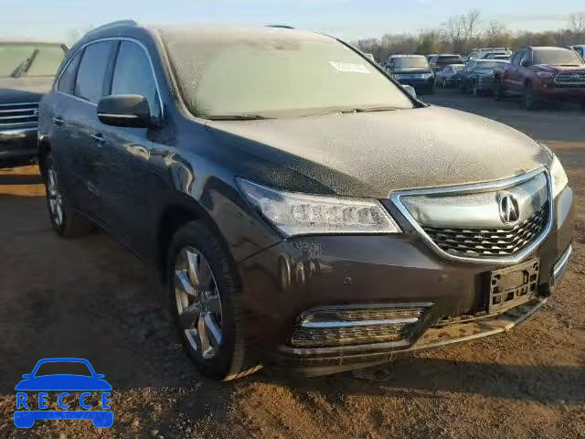 2014 ACURA MDX Advance 5FRYD4H82EB034179 image 0