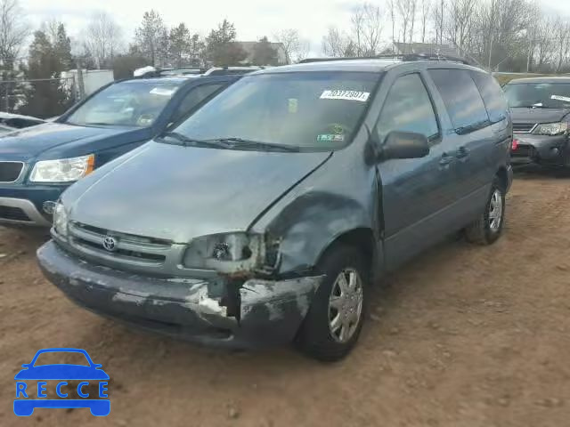 1999 TOYOTA SIENNA LE/ 4T3ZF13C3XU114954 image 1