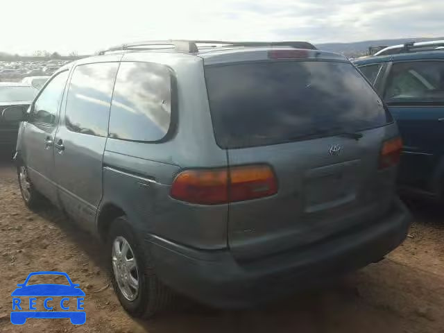 1999 TOYOTA SIENNA LE/ 4T3ZF13C3XU114954 зображення 2