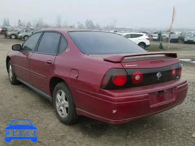 2005 CHEVROLET IMPALA 2G1WF52E459343012 image 2