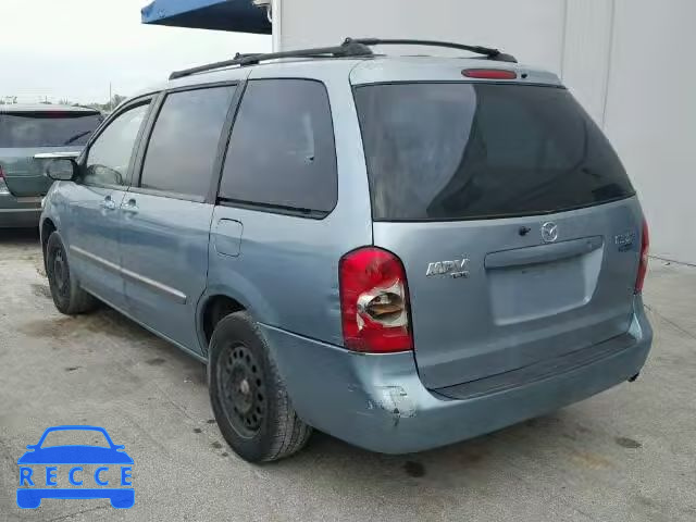 2003 MAZDA MPV WAGON JM3LW28A730343629 image 2