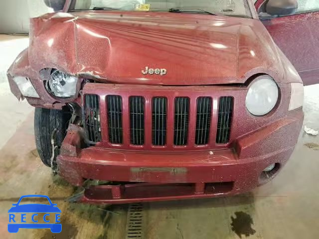 2008 JEEP COMPASS SP 1J8FF47W28D639567 зображення 6