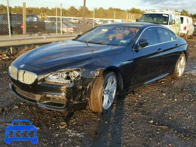 2013 BMW 650I WBA6B2C59DD128160 image 1