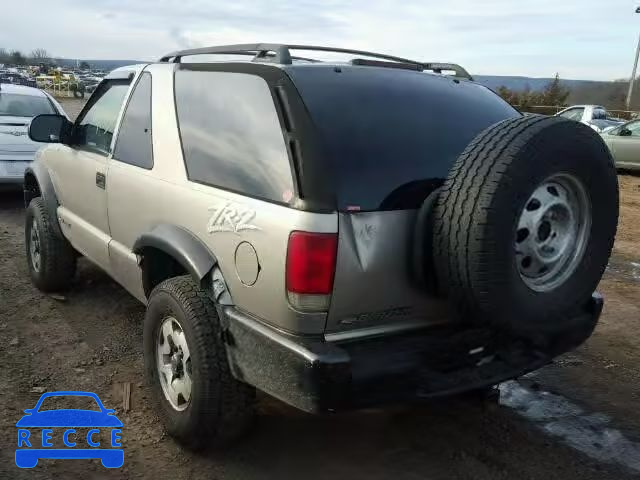 2002 CHEVROLET BLAZER 1GNCT18W72K195242 image 2