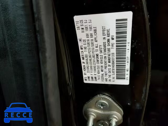 2011 ACURA RDX TECHNO 5J8TB1H56BA001309 image 9