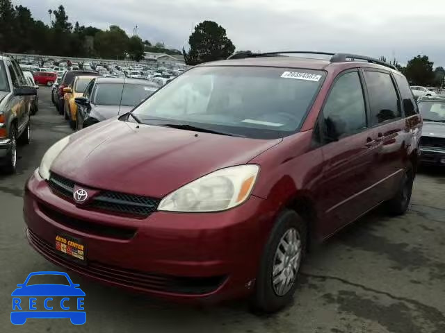 2004 TOYOTA SIENNA CE/ 5TDZA23CX4S056438 image 1