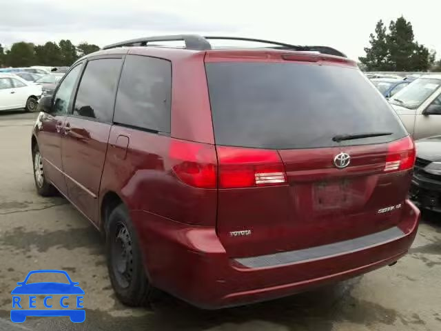 2004 TOYOTA SIENNA CE/ 5TDZA23CX4S056438 image 2