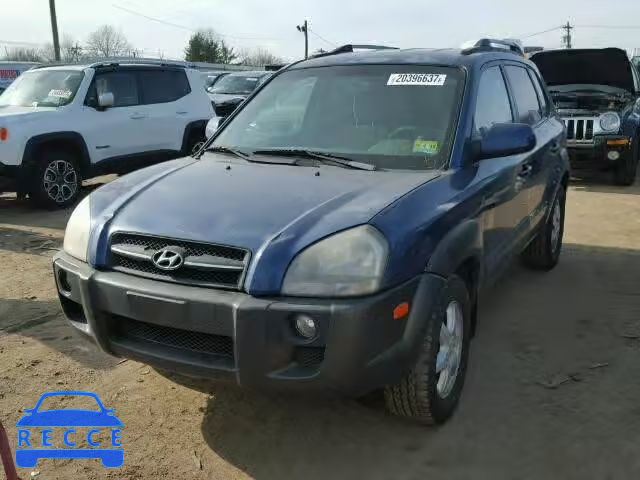 2005 HYUNDAI TUCSON GLS KM8JN12D05U099703 зображення 1