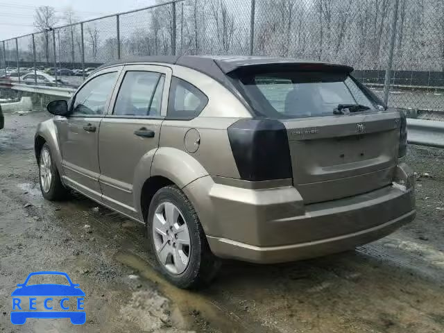 2007 DODGE CALIBER SX 1B3HB48B57D239140 image 2