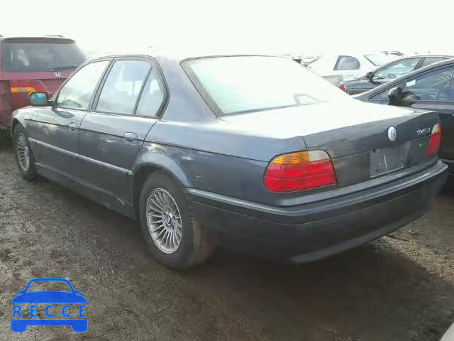 1999 BMW 740I AUTOMATIC WBAGG8339XDN74997 Bild 2