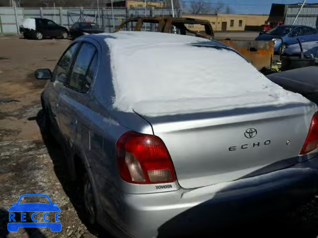 2001 TOYOTA ECHO JTDBT123410131852 image 2