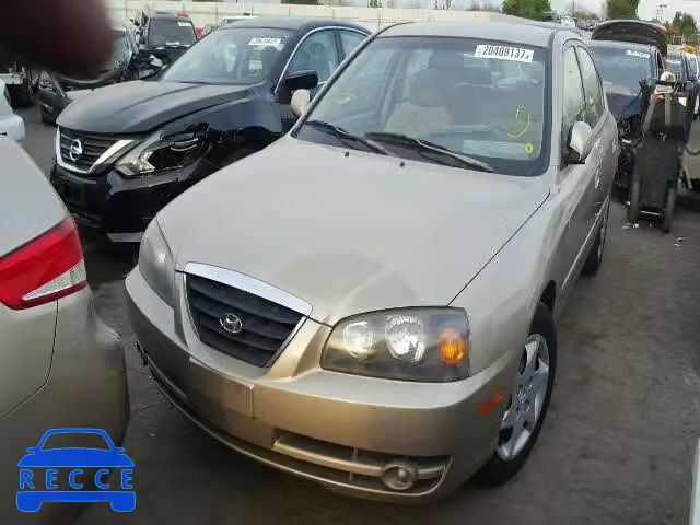 2005 HYUNDAI ELANTRA GL KMHDN46D65U951464 image 1