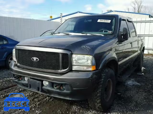 2004 FORD F250 SUPER 1FTNW21P94ED30014 зображення 1