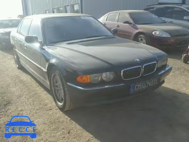 2000 BMW 740IL WBAGH8347YDP17212 image 0
