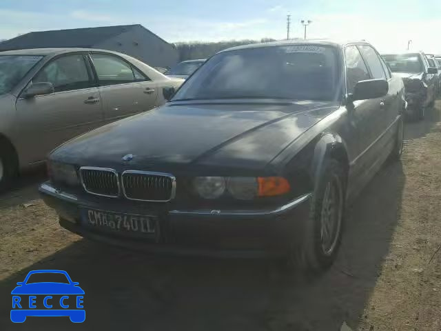 2000 BMW 740IL WBAGH8347YDP17212 image 1