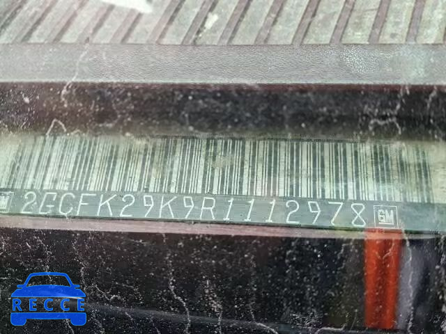 1994 CHEVROLET K2500 2GCFK29K9R1112978 зображення 9