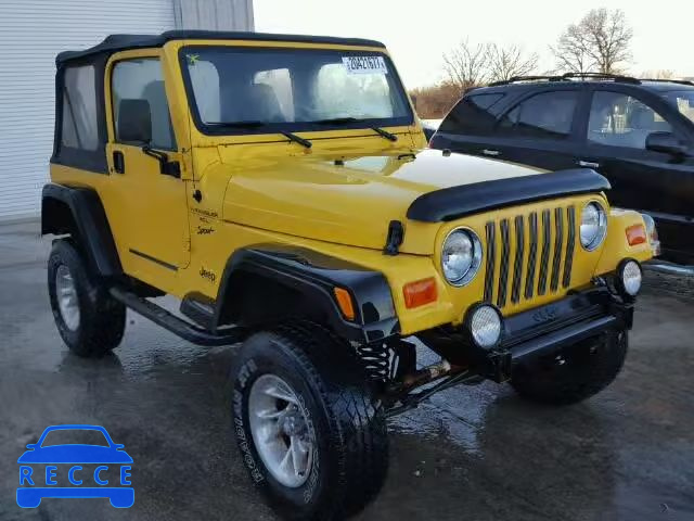 2000 JEEP WRANGLER S 1J4FA49S3YP750556 Bild 0