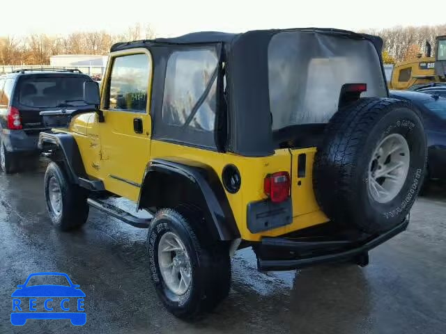 2000 JEEP WRANGLER S 1J4FA49S3YP750556 зображення 2