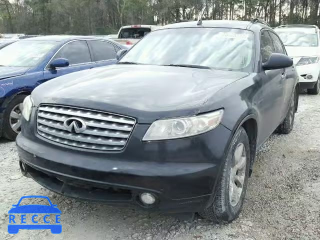 2004 INFINITI FX35 JNRAS08U74X109266 зображення 1