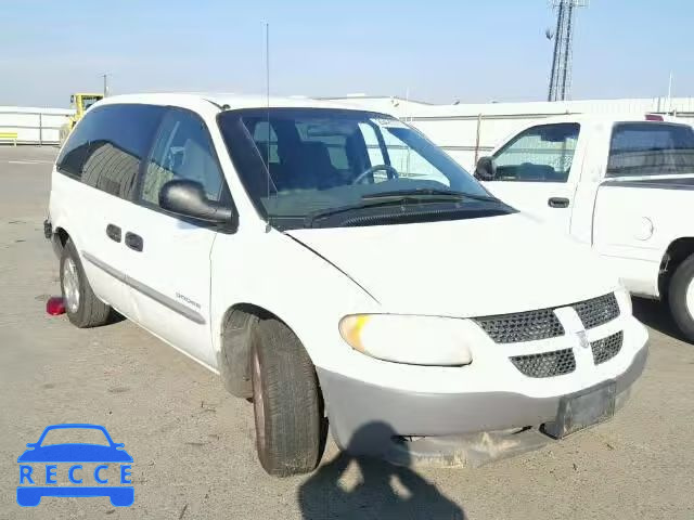 2001 DODGE CARAVAN SE 1B4GP25391B156811 Bild 0