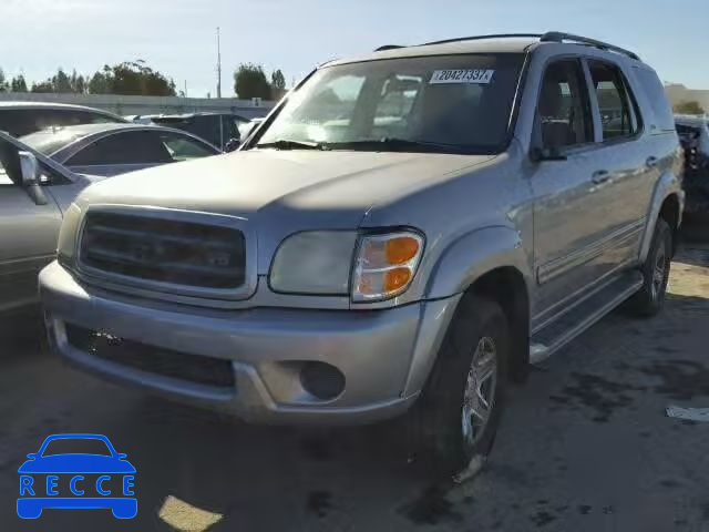 2001 TOYOTA SEQUOIA SR 5TDZT34A01S003370 image 1