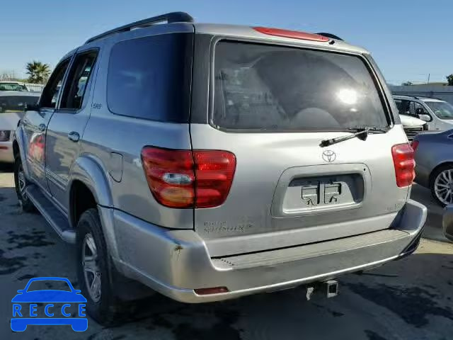 2001 TOYOTA SEQUOIA SR 5TDZT34A01S003370 image 2