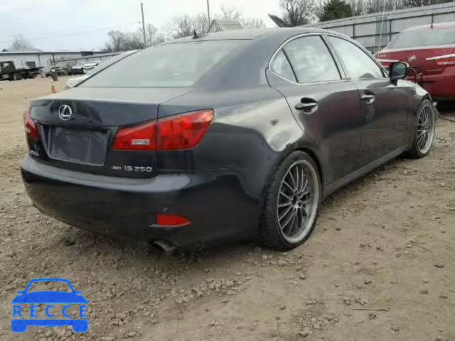 2008 LEXUS IS250 AWD JTHCK262685019144 image 3