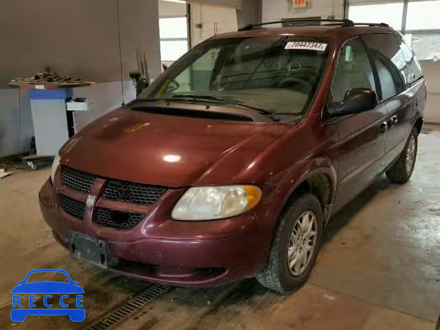 2001 DODGE CARAVAN SP 1B4GP45331B152524 Bild 1