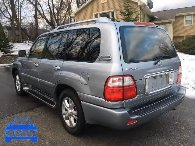 2003 LEXUS LX 470 JTJHT00W233530730 Bild 2