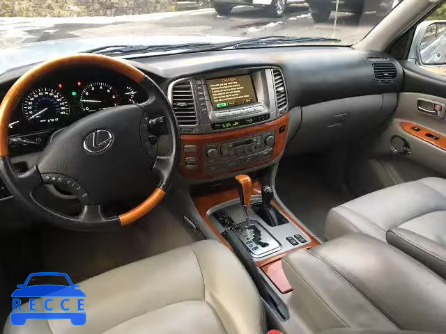 2003 LEXUS LX 470 JTJHT00W233530730 image 5