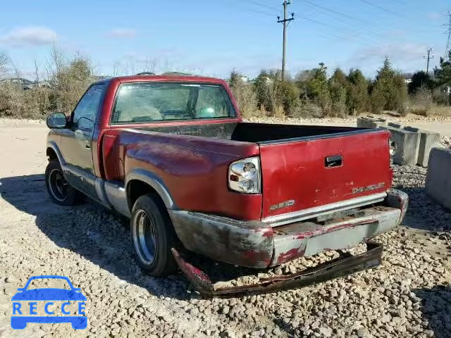 1997 CHEVROLET S10 1GCCS1445V8118354 image 2