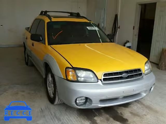 2003 SUBARU BAJA SPORT 4S4BT62C637110746 image 0