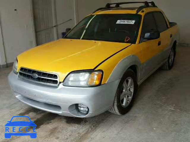 2003 SUBARU BAJA SPORT 4S4BT62C637110746 image 1