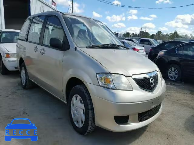 2003 MAZDA MPV WAGON JM3LW28A130369594 Bild 0