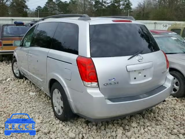 2004 NISSAN QUEST S/SE 5N1BV28U94N350678 Bild 2