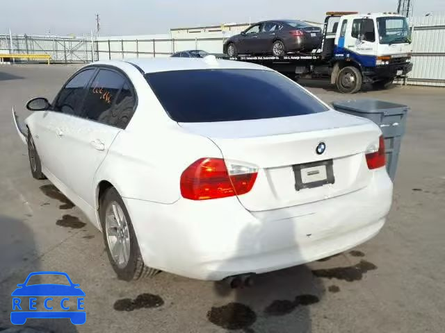 2007 BMW 328I SULEV WBAVC53517FZ75550 зображення 2