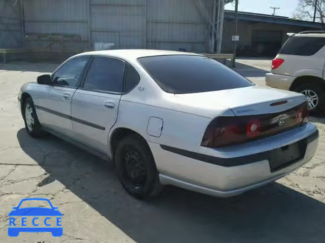 2003 CHEVROLET IMPALA 2G1WF55E439411382 зображення 2