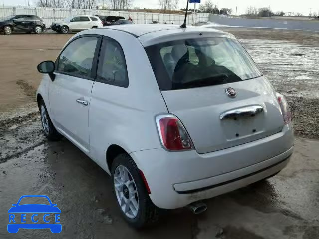 2013 FIAT 500 POP 3C3CFFAR5DT688750 зображення 2