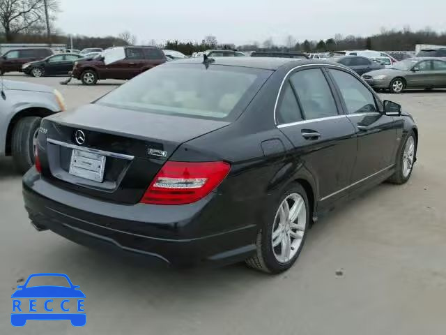 2012 MERCEDES-BENZ C250 WDDGF4HB4CR224520 зображення 3