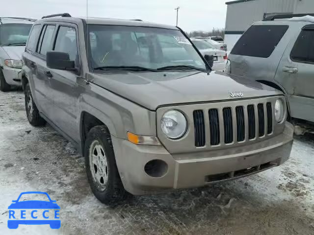 2008 JEEP PATRIOT SP 1J8FT28W28D574327 image 0