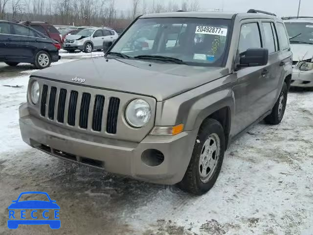 2008 JEEP PATRIOT SP 1J8FT28W28D574327 image 1