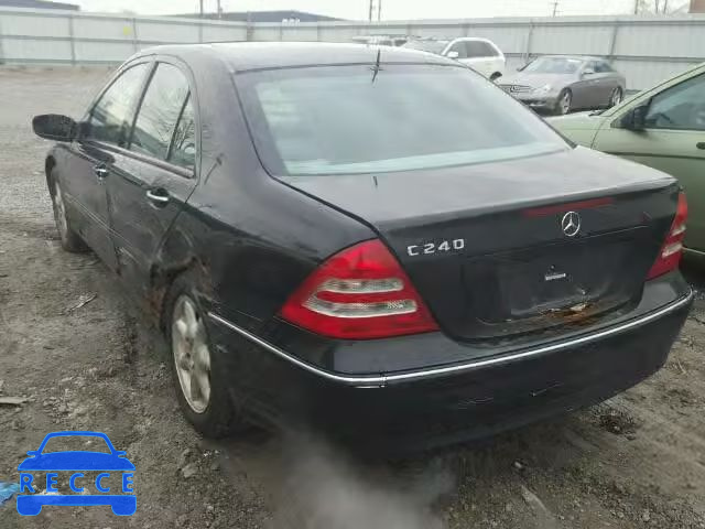 2001 MERCEDES-BENZ C240 WDBRF61JX1F060963 зображення 2