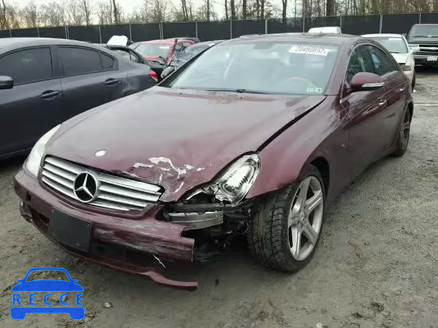 2007 MERCEDES-BENZ CLS550 WDDDJ72X67A101832 зображення 1