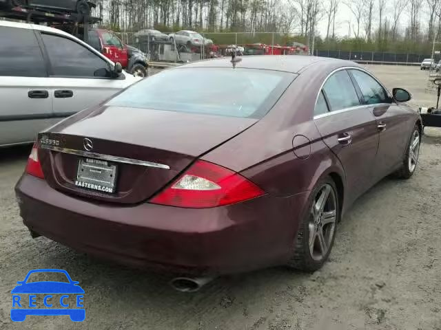 2007 MERCEDES-BENZ CLS550 WDDDJ72X67A101832 зображення 3