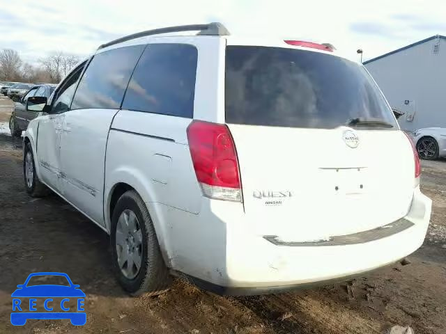 2005 NISSAN QUEST S/SE 5N1BV28U85N118994 image 2