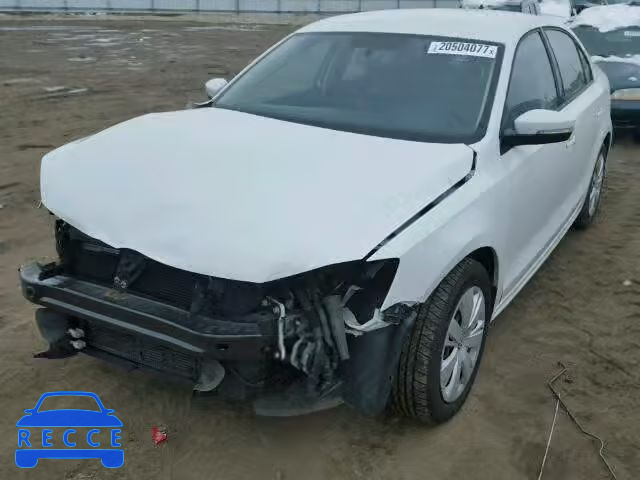 2014 VOLKSWAGEN JETTA SE 3VWD17AJ8EM264955 зображення 1
